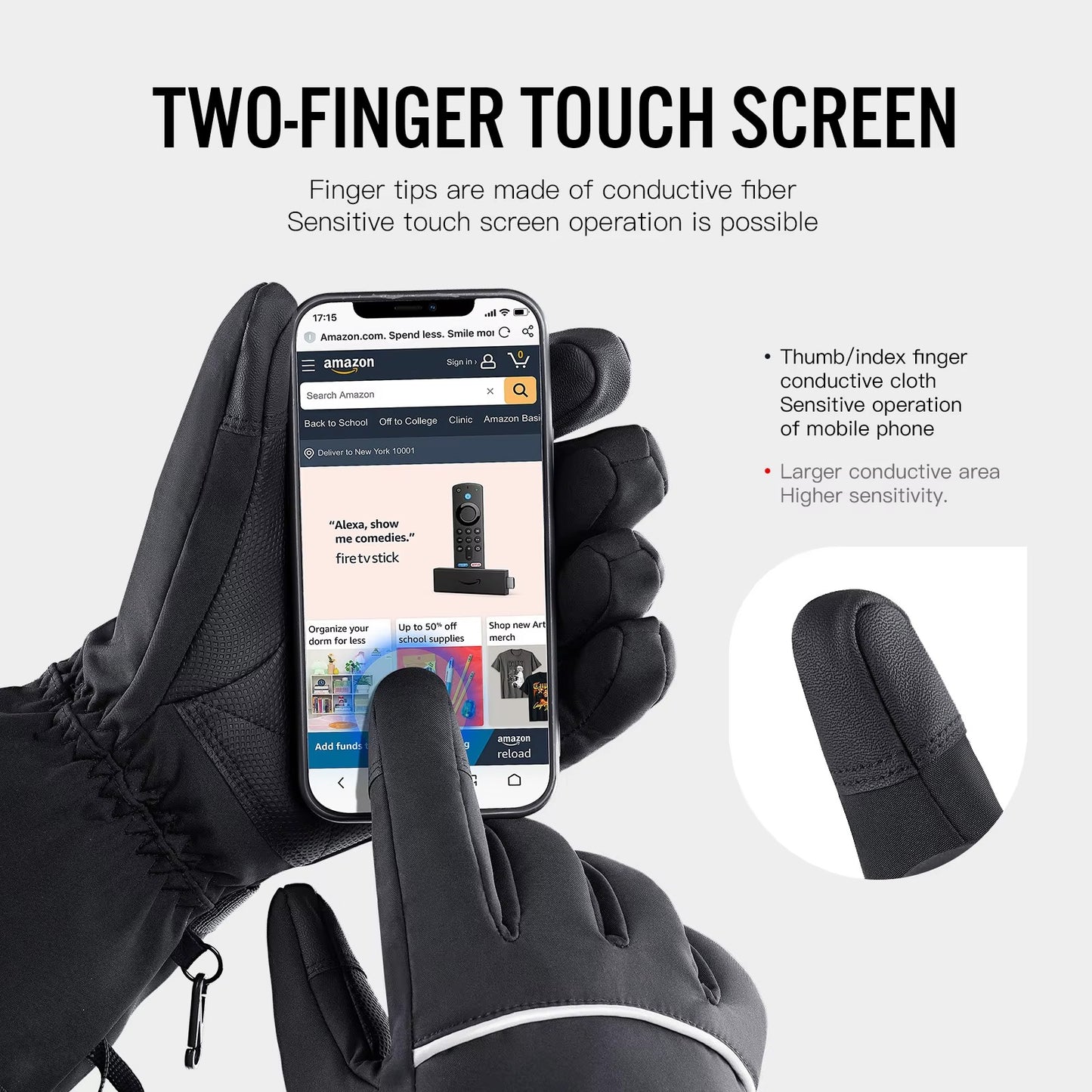 Unisex Premium Heated Gloves